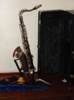 Cannonball Silver Spur Tenor Saxophone Sax Mint Ready