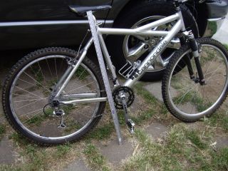 Cannondale Killer V Polished Aluminum Frame Mountain Bike