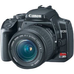 Canon Digital Rebel XTi 10 1MP Digital SLR Camera