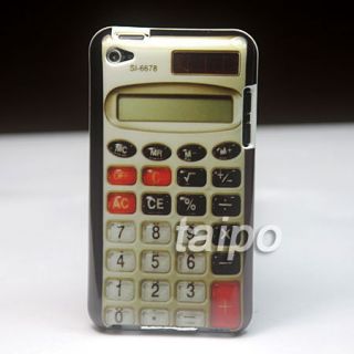 Calculator Hard Back Case Cover for iPod Touch 4 4th Gen