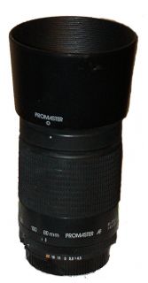 Promaster 70 210 Nikon Mount MF 35mm SLR Lens AIS Manual Focus