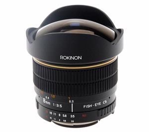 Rokinon 8mm Fisheye Lens for Nikon D300S D7000 D51000 D3200 D3100 DSLR 