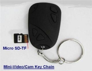 mini dv keychain video camera spy cam hd 720 480