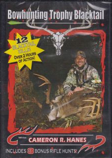   Trophy Blacktail Deer Hunting DVD with Cameron R Hanes Archery