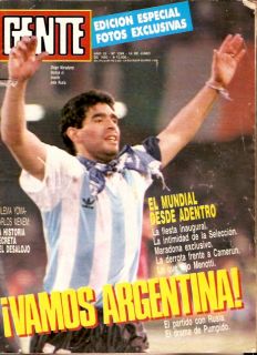 Soccer World Cup 1990 Argentina Cameroon USSR Mag