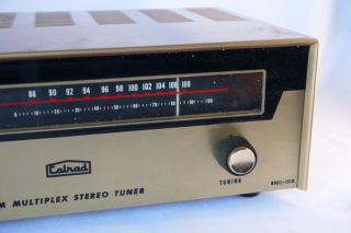 Calrad Tube Vintage FM Radio Multiplex Stereo Tuner MOdel 202M