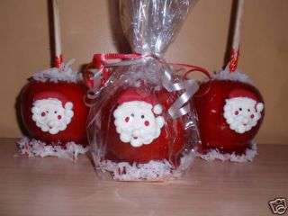 Red Candy Apple Apples Coconut Santaclaus Partyfavors