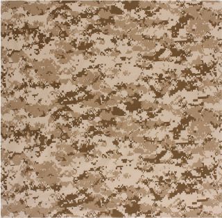 digital desert camouflage bandana 22 x 22 100 % cotton