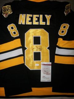 CAM NEELY AUTOGRAPHED SIGNED BOSTON BRUINS JERSEY COA JSA INSCRIBED 
