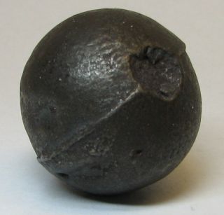Antique Civil War Grape Shot Iron Cannon Ball