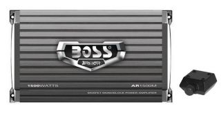 New Boss Audio AR1500M 1500 Watt Mono A B Car Amplifier Power Amp 