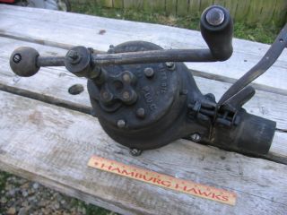 Vintage Canady Otto Blacksmith Forge Blower Old Iron