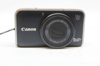 Canon PowerShot SX210 Is 14 1 MP Digital Camera Black