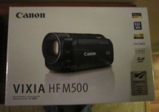  Canon VIXIA HF M500 HD Camcorder New