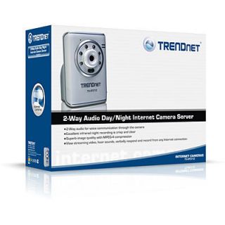 Internet Surveillance Camera TRENDnet TV IP312 640x480 RJ45 2Way Audio 