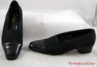 California Magdesians Womens Pumps Heels Shoes 13 M Black Fabric 