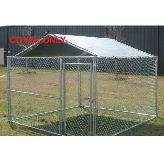 KIC023_King Canopy 10 10 Silver Dog Kennel Cover