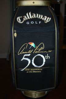 Arnold Palmer 2004 Callaway 50th Masters Staff Golf Bag Augusta LE 348 
