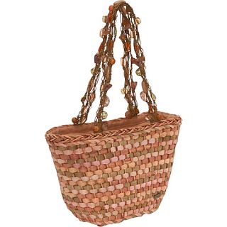 click an image to enlarge cappelli straw bag w macrame beaded hnd 