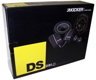 Kicker DS6 2 6 2 Way Car Component Speakers DS62 Car Speakers 2011 