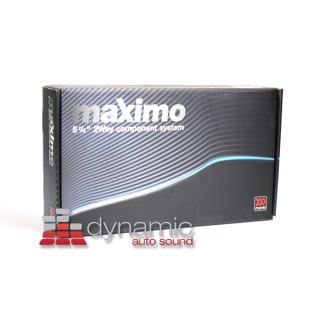   Way Maximo Series Component Car Speakers System New
