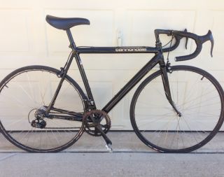 Cannondale Black Lightning 54 cm Frame Road Bike 1988