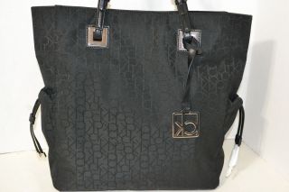 Calvin Klein Tote Bag Handbag Purse Black New
