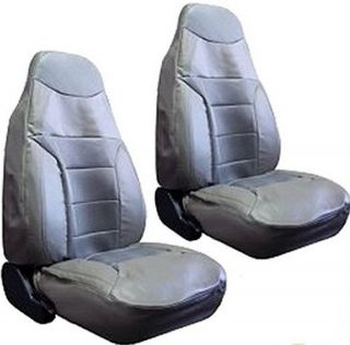   Cushioned Synthetic Leather High Back Car Truck SUV Seat Covers