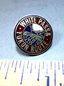 White Pass Yukon Railroad Route Canada Lapel Pin
