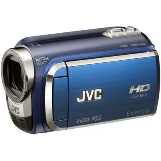 JVC GZ HM200 Everio Camcorder Blue GZHM200 Brand New 046838037788 