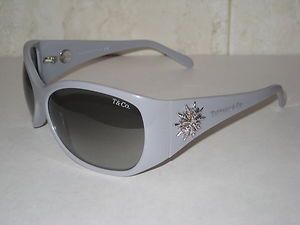   New Tiffany Co 4005G 8014 3c Gray Diamond Sunglasses w Case