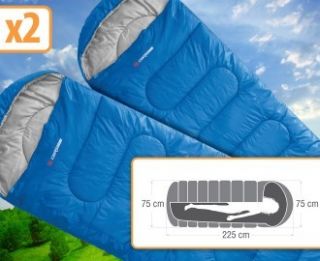 Caribee 2man Tent & Sleeping Bag Combo Camping Hiking Lightweight Gear 