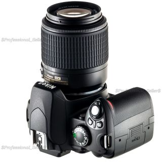 Excellent Nikon D40 SLR Digital DSLR Camera Kit Set 55 200mm Zoom Lens 