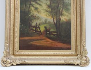   Reserve) 1800s Landscape Oil Painting CARL VON PERBANDT (1832 1911