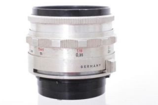 Carl Zeiss C.Z. Jena Flektogon 35mm 2.8 Praktina Camera Lens GERMANY 