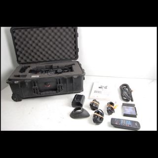 Canon XH A1s 3CCD HDV MiniDV Pro Camcorder w/ Accessorie &1510 Pelican 