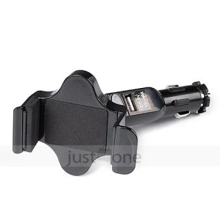 DC12V Car Charger w USB Mount Holder Universal for Samsung Galaxy 
