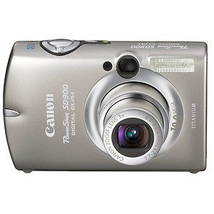 Canon PowerShot SD900 Titanium 10MP Digital ELPH