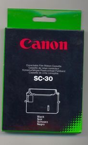 Canon Correctable Film Ribbon Cassette SC 30 Black