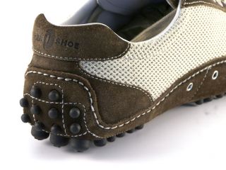 Car Shoe men sneakers shoes in Ebony Suede Size US 12   EU 45