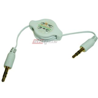 Aux Audio Jack Cable Wire for Car Stereo CD  Player