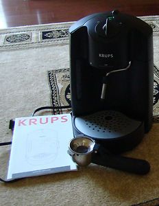 Espresso Cappuccino Machine Krups Very few times used With Manual