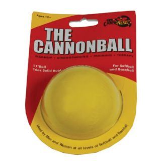 features of cannonball weighted training softball weighs 16 oz 