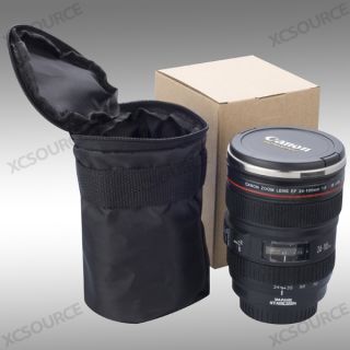 Camera Canon Lens Cup Coffee Mug 24 105mm Stainless Inerior with Gift 