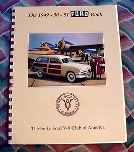 1949 50 51 Ford Book Cecil Goff Mike Mccarville Early Ford V 8 Club 