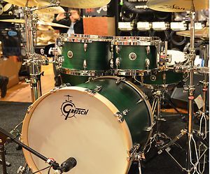    Brooklyn USA Made Drum Set 4pc Rock Emerald Green Keith Carlock Kit
