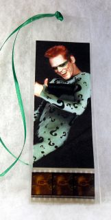   bookmark from the movie series batman featuring riddler jim carrey