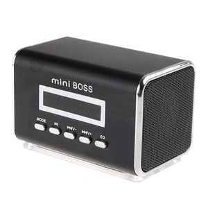 Mini Speaker HiFi  Player Amplifier Micro SD TF Card USB Disk FM 
