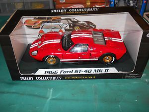 Carroll Shelby Collectibles 1966 Ford GT 40 MK II in Red