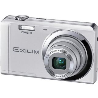 Casio Exilim EX ZS5 14 1MP Silver Slim Digital Camera